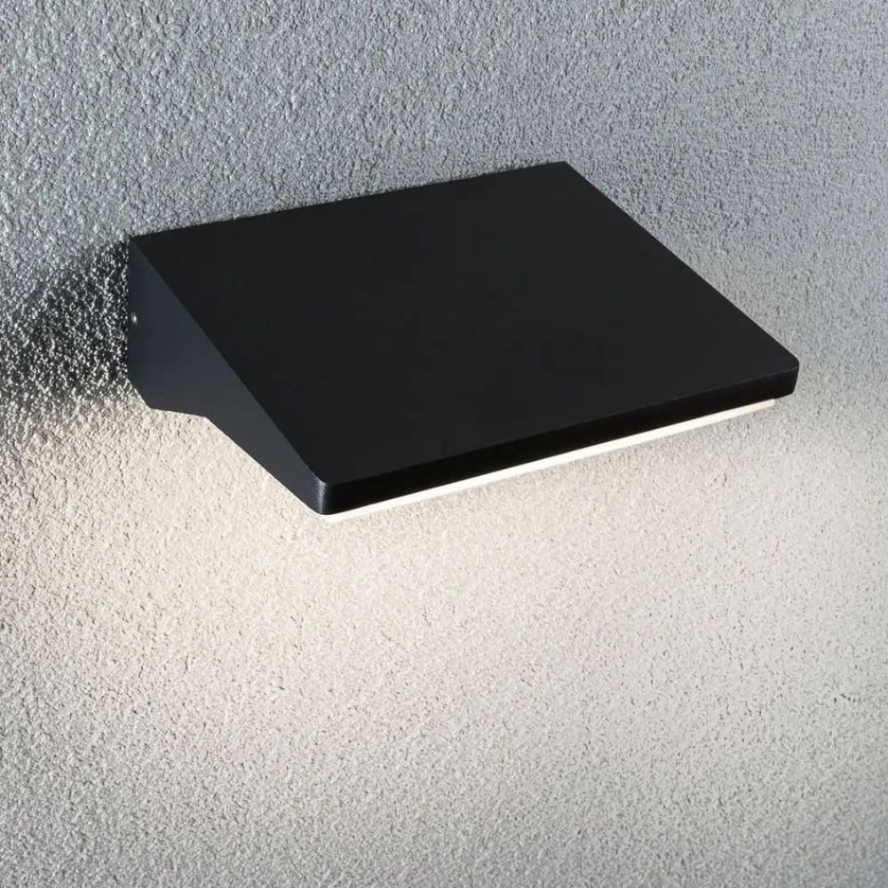 Væglampe Med Sensor|Væglamper ^ Paulmann House LED-væglampe, sensor dybde 15 cm