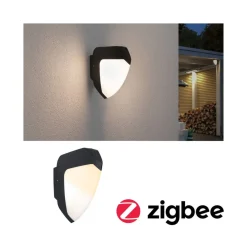 Væglampe Med Sensor ^ Paulmann Ikosea udendørs LED-væglampe, ZigBee 3.0