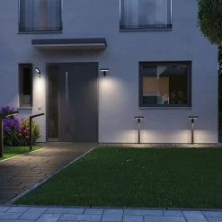 Væglampe Med Sensor ^ Paulmann Ito udendørs væglampe, lodret med sensor