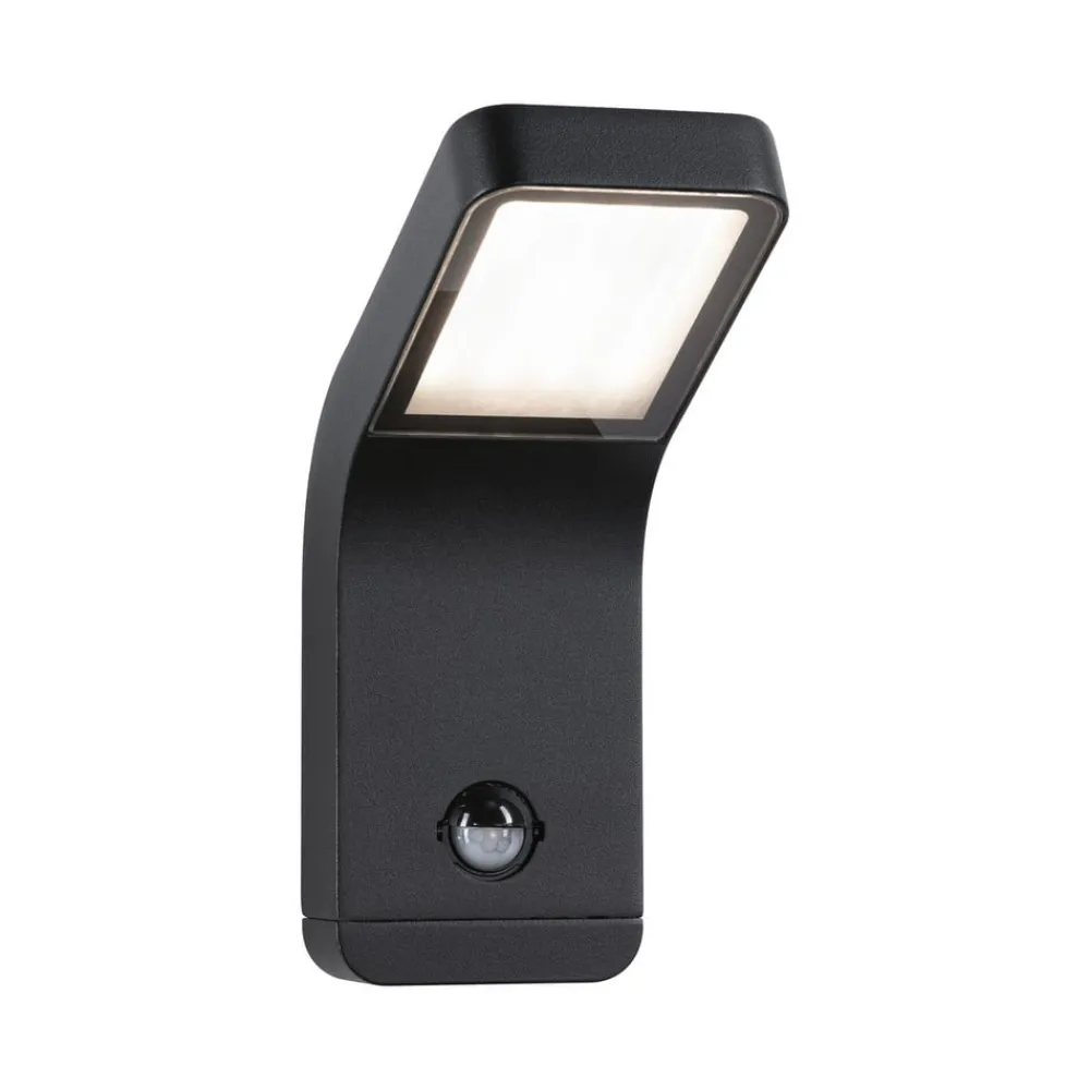Væglampe Med Sensor ^ Paulmann Kulma udendørs LED-væglampe med sensor