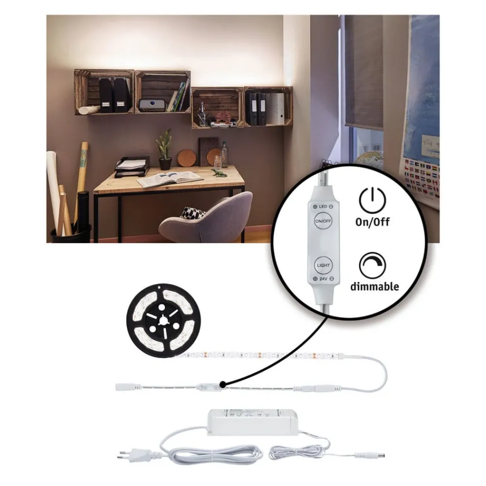 Paulmann Led Strips > LED-dekorationslampe SimpLED 3 m, 4.000 K