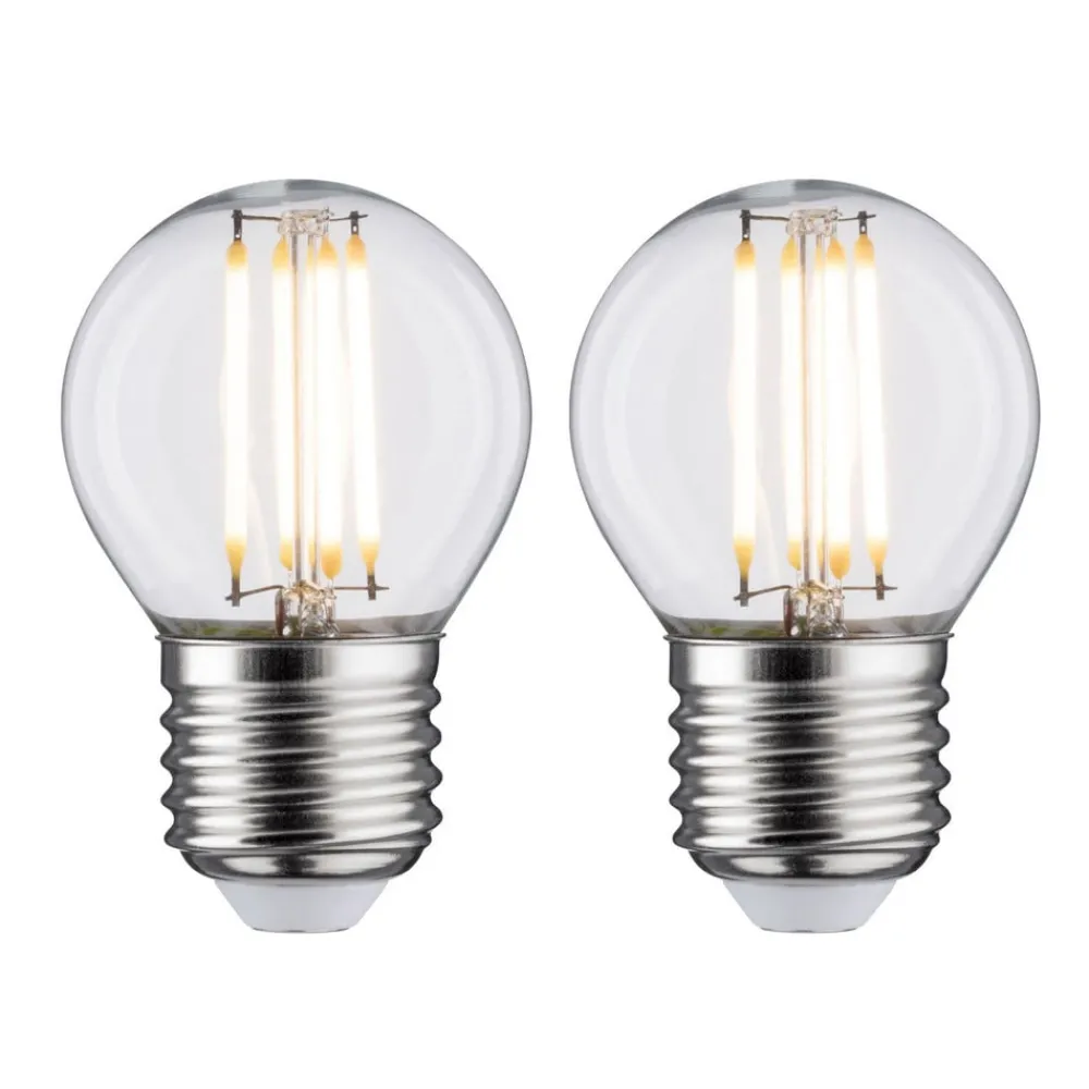 Paulmann Filament Pære > LED-dråbe E27 5 W 2.700 K filament, 2 stk
