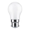 Led Pærer ^ Paulmann LED-dråbepære B22d 4,7W 2.700 K opal