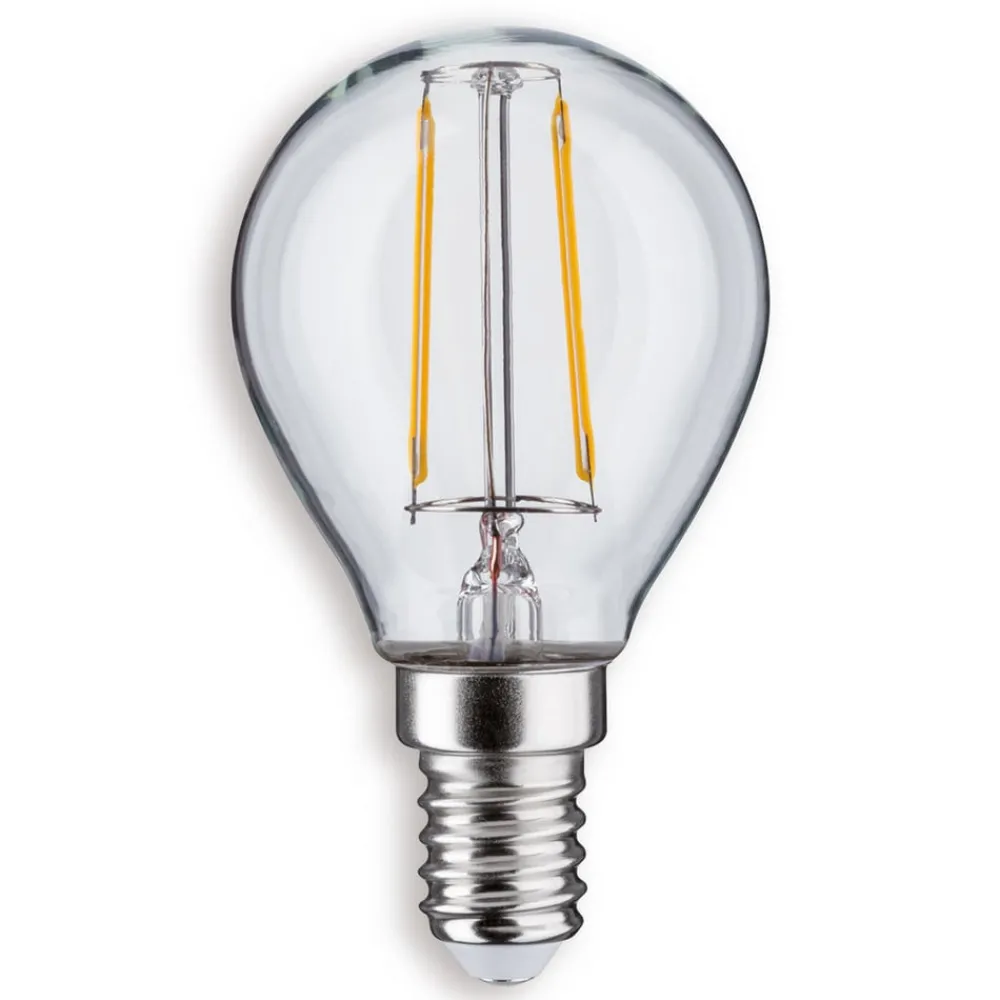 Paulmann Filament Pære > LED-dråbepære E14 2,6 W 827, klar