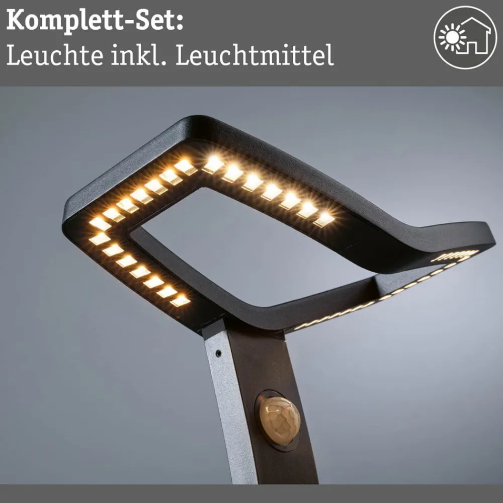 Paulmann Gadebelysning > LED-gadelampe Alara, antracit, 67 cm IP44