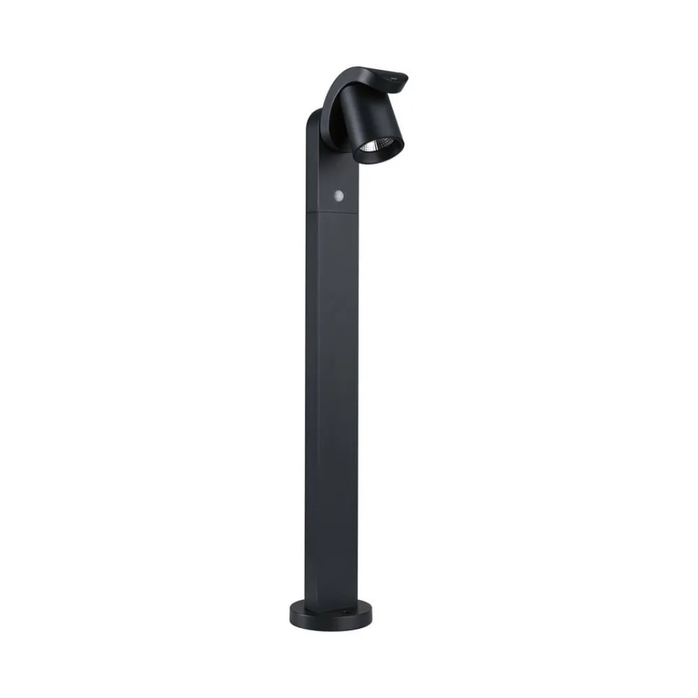 Paulmann Gadebelysning > LED-gadelampe Cuff, aluminium, sensor, antracit