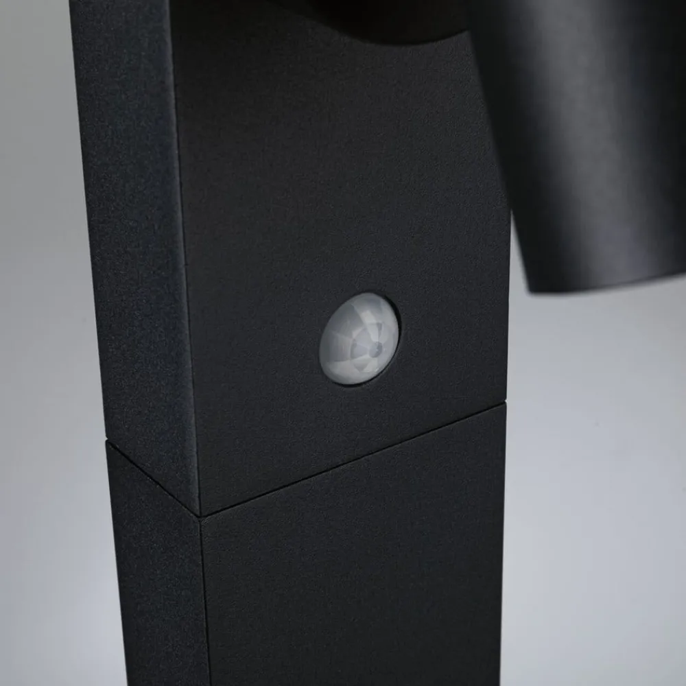 Paulmann Gadebelysning > LED-gadelampe Cuff, aluminium, sensor, antracit