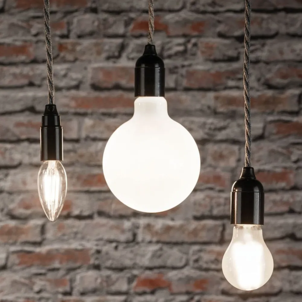 Paulmann Dæmpbar Led-Pære|Led Pærer > LED-globe G95 E27 7,5 W 827 opal, dæmpes