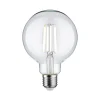 Dæmpbar Led-Pære|Filament Pære ^ Paulmann LED-globepære E27 7W, dim to warm