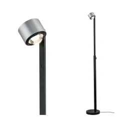 Paulmann Gulvlamper|Gulvlamper > LED-gulvlampe Aldan, metal, justerbar, dæmpbar