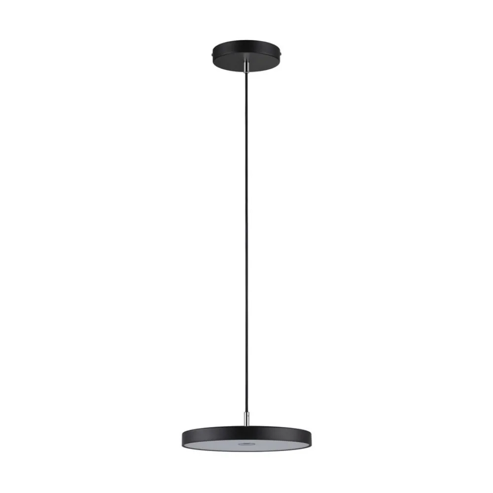Paulmann Pendellamper|Pendellamper > LED-hængelampe Hildor, sort Ø 31 cm 3-trins dæmpbar