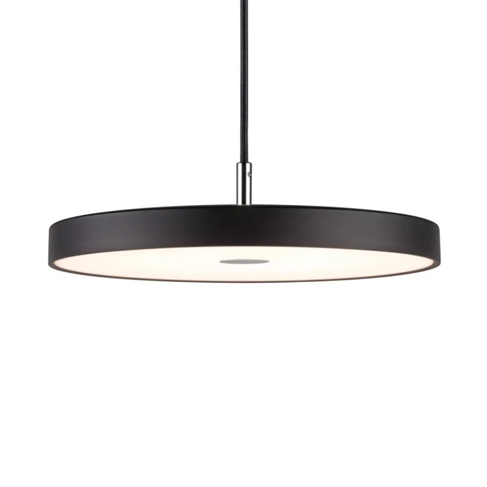 Paulmann Pendellamper|Pendellamper > LED-hængelampe Hildor, sort Ø 31 cm 3-trins dæmpbar