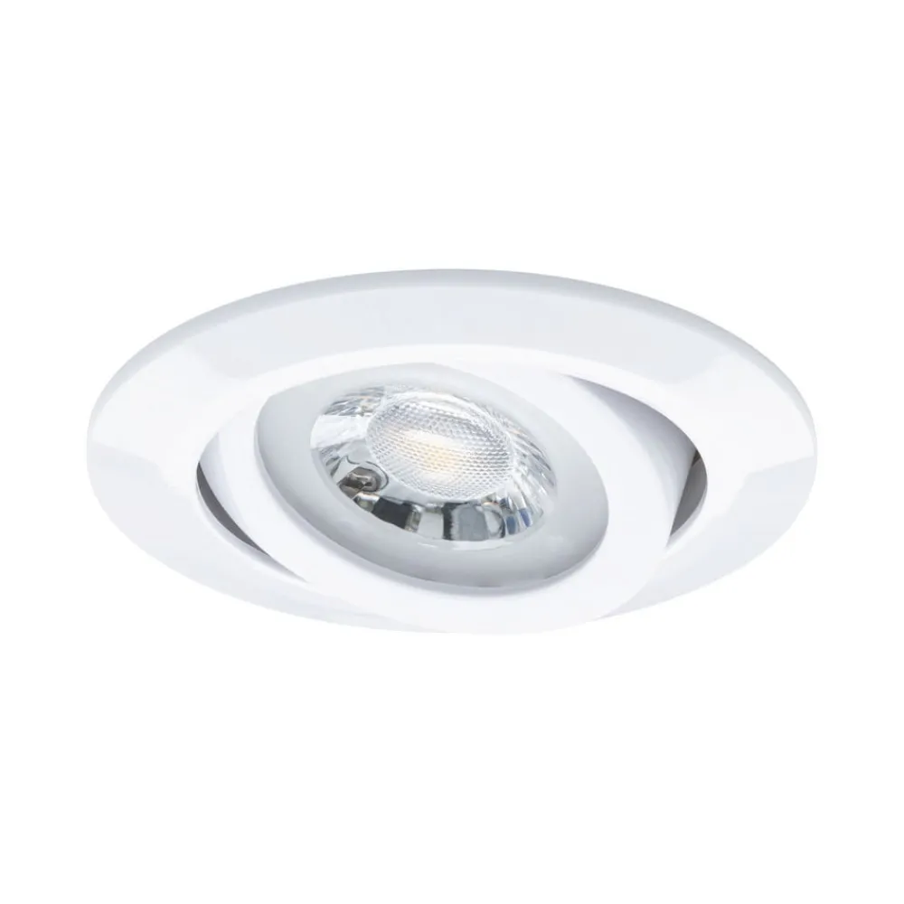 Paulmann Indbygningsspots > LED-indbygningslampe hvid Ø 8 cm 4,8 W 3-trins dæmpbar 10-pak