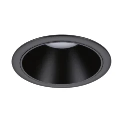 Paulmann Loftlamper|Indbygningsspots > LED-indbygningslampe Cole Coin sort Ø9cm IP44 dæmpbar 3 stk.