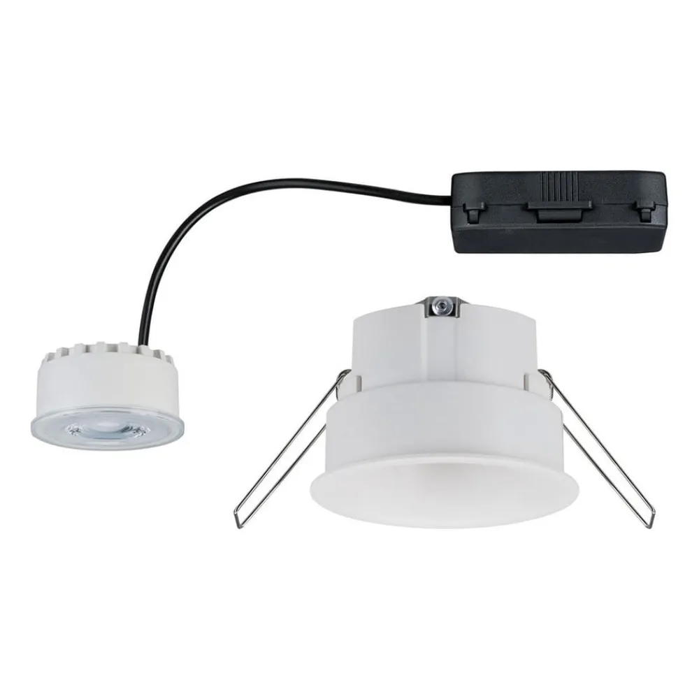 Indbygningsspots|Loftlamper ^ Paulmann LED-indbygningsspot Cymbal 1x6,8W IP44