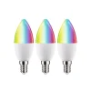 Paulmann Dæmpbar Led-Pære|Smarte Lyskilder > LED-kerte E14 5W 470lm ZigBee RGBW 3 stk