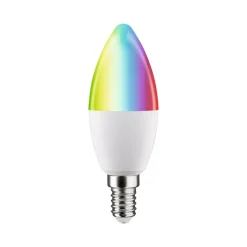 Paulmann Dæmpbar Led-Pære|Smarte Lyskilder > LED-kerte E14 5W 470lm ZigBee RGBW