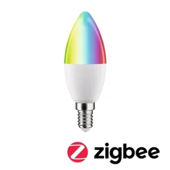 Paulmann Dæmpbar Led-Pære|Smarte Lyskilder > LED-kerte E14 5W 470lm ZigBee RGBW