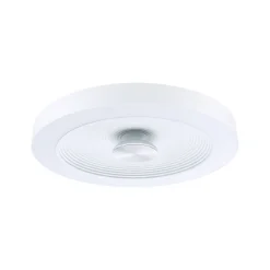 Loftlamper ^ Paulmann LED-loftlampe Volea, hvid/sølv Ø 40 cm IP44 dæmpbar