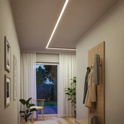 Loftlamper ^ Paulmann LED-lysliste Linion, krom, 150 cm, 3.000 K