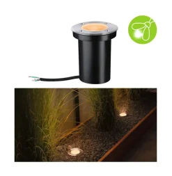 Paulmann Nedgravet Udebelysning > LED nedgravningslampe 94732, Ø 11 cm, stål