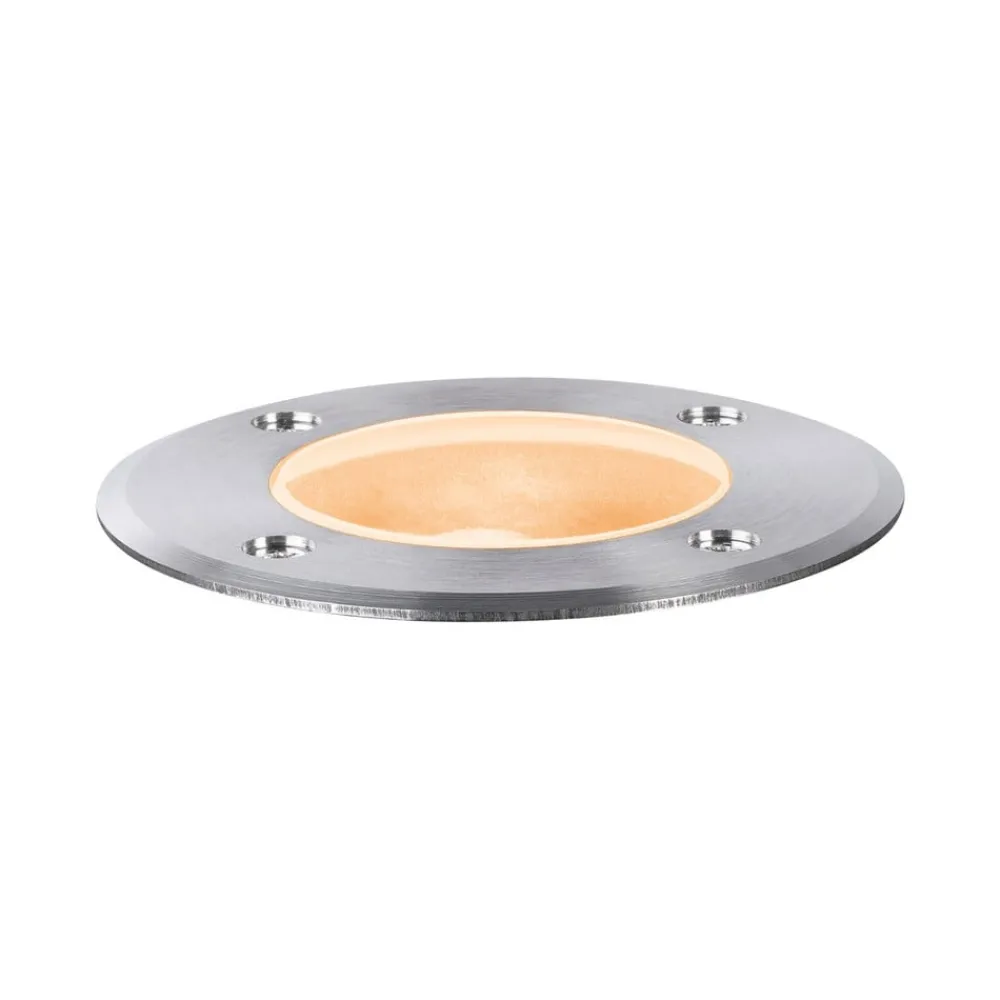 Paulmann Nedgravet Udebelysning > LED nedgravningslampe 94732, Ø 11 cm, stål
