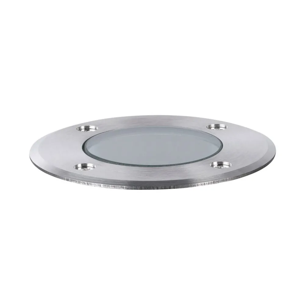 Paulmann Nedgravet Udebelysning > LED nedgravningslampe 94732, Ø 11 cm, stål