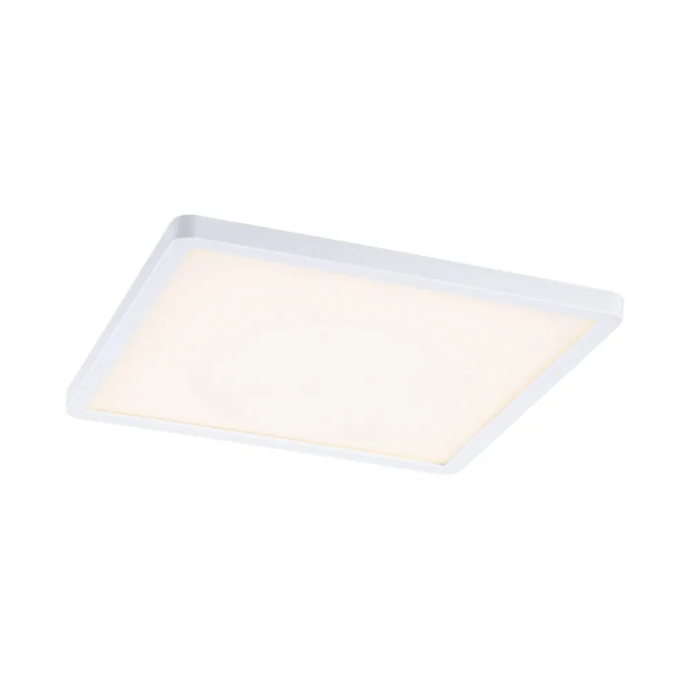 Paulmann Loftlamper|Indbygningsspots > LED-panel Areo dimtowarm kantet hvid 23cm