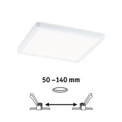 Paulmann Loftlamper > LED-panel Areo 4.000 K kantet 17,5cm hvid