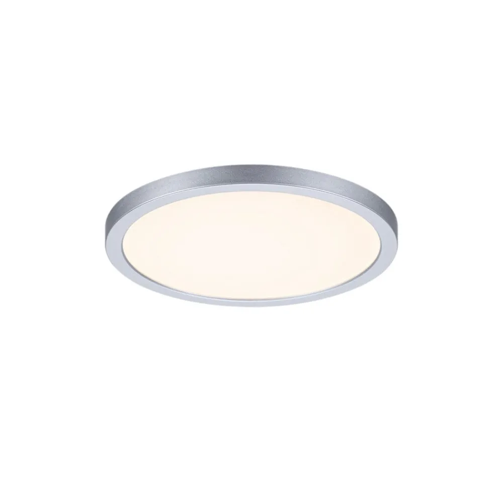 Paulmann Loftlamper|Indbygningsspots > LED-panel Areo 3.000 K rund krom 17,5cm