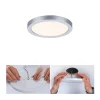 Loftlamper ^ Paulmann LED-panel Areo 3.000 K rund krom 11,8cm