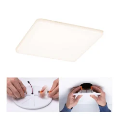 Paulmann Arbejdsrum/Kontor|Indbygningsspots > LED-panel Veluna 830 kantet 3stepdim 19cm