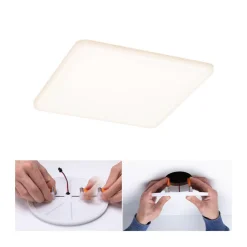 Paulmann Arbejdsrum/Kontor|Loftlamper > LED-panel Veluna kantet CCT ZigBee 18,5cm