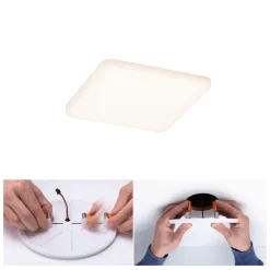 Paulmann Loftlamper > LED-panel Veluna 3.000K kantet, 12,5cm