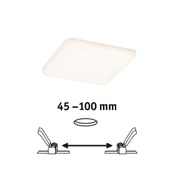 Paulmann Loftlamper > LED-panel Veluna 3.000K kantet, 12,5cm
