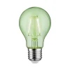 Paulmann Filament Pære|Led Pærer > LED-pære E27 filament grøn 1,1W