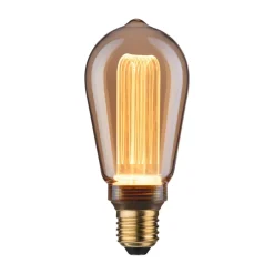 Paulmann Filament Pære|Led Pærer > LED-pære E27 3,5 W Arc 1.800K ST64 guld