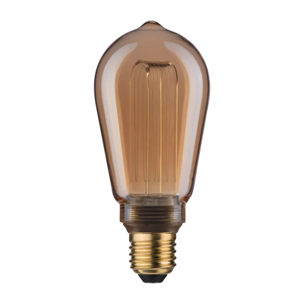 Paulmann Filament Pære|Led Pærer > LED-pære E27 3,5 W Arc 1.800K ST64 guld