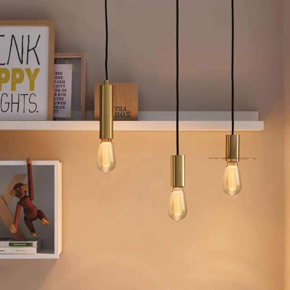 Paulmann Filament Pære|Led Pærer > LED-pære E27 3,5 W Arc 1.800K ST64 guld