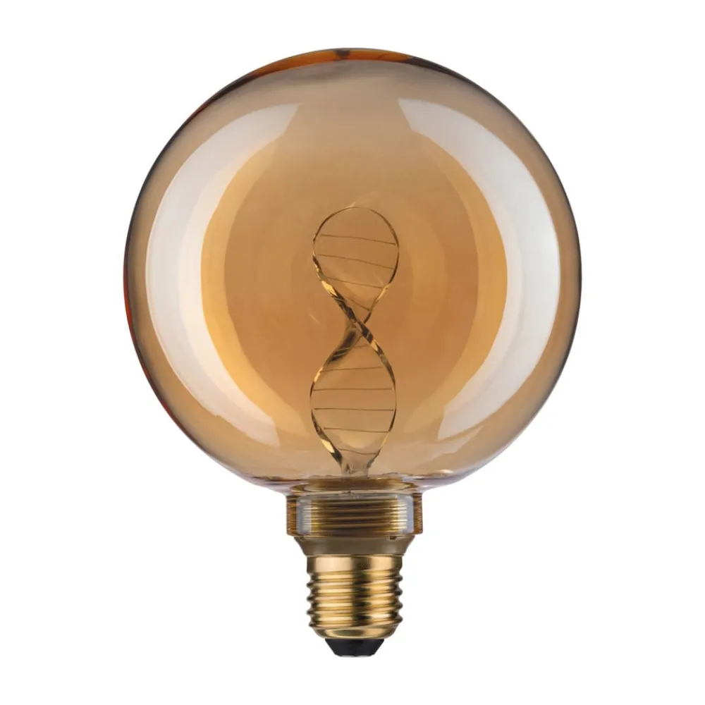 Paulmann Filament Pære > LED-pære E27 3,5W Helix 1.800K G125 guld