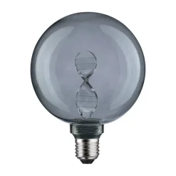 Filament Pære ^ Paulmann LED-pære E27 3,5W Helix 1800K G125 smoke