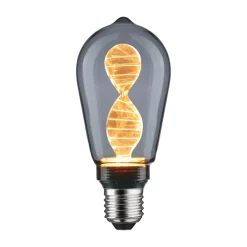 Paulmann Filament Pære|Led Pærer > LED-pære E27 3,5W Helix 1800K ST64 smoke