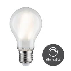 Paulmann Dæmpbar Led-Pære > LED-pære E27 9 W 4.000 K, mat, kan dæmpes