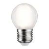 Paulmann Led Pærer > LED-pære E27 4,8W 4.000 K Miniglobe mat
