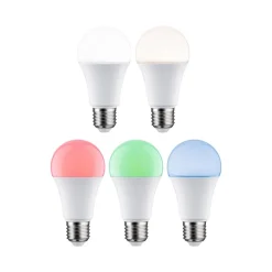 Paulmann Dæmpbar Led-Pære|Smarte Lyskilder > LED-pære E27 9W 806lm ZigBee RGBW