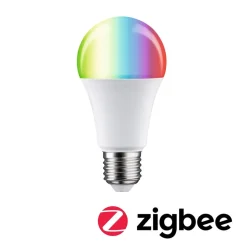 Paulmann Dæmpbar Led-Pære|Smarte Lyskilder > LED-pære E27 9W 806lm ZigBee RGBW