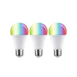 Dæmpbar Led-Pære|Smarte Lyskilder ^ Paulmann LED-pære E27 11W 1055lm ZigBee RGBW, 3