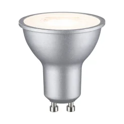 Dæmpbar Led-Pære ^ Paulmann LED-reflektor GU10 7W 2.700K dæmpet krom