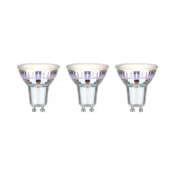 Paulmann Led Pærer > LED-reflektor GU10 2,5 W, 3.000 K, 450 lm, 100° 3 enheder