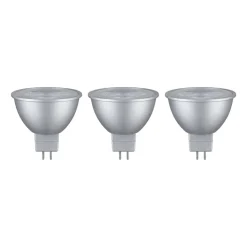 Paulmann Led Pærer > LED-reflektor GU5,3 6W 2.700 3 stk krom